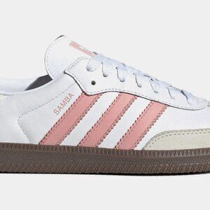 ADIDAS Samba OG White Wonder Mauve like new 7 womens
